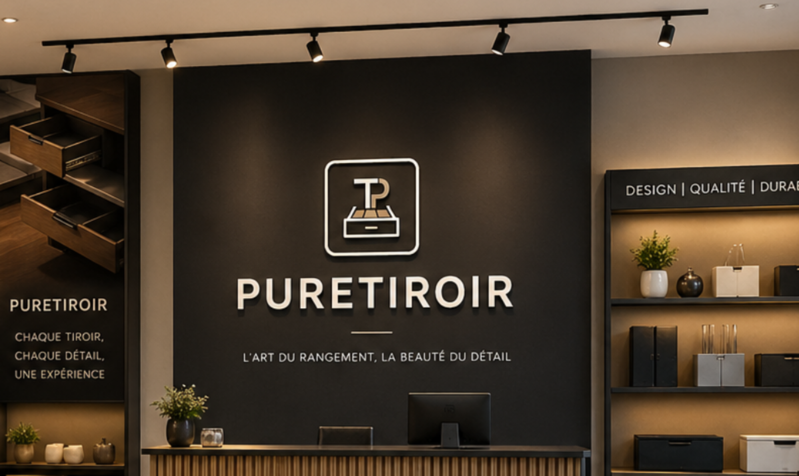 Organisateurs de tiroirs Puretiroir — rangement maison Canada