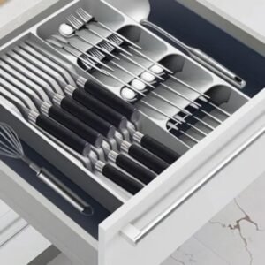 MEILLEUR ORGANISATEUR SOUS ÉVIER : RANGEMENT DE TIROIR EXTENSIBLE ET ZEN 29 Bloc à Couteaux Extensible | Meilleur Organisateur Tiroir Cuisine Couteaux