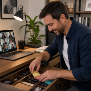 Rangement-de-tiroir-pour-fournitures-de-bureau-et-carnets