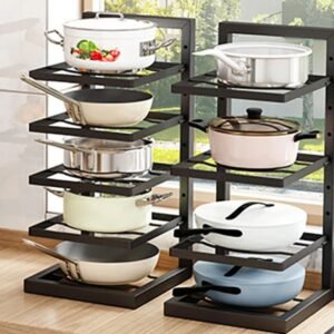 Organisateur de Poêles & Casseroles Ajustable | Rangement Tiroir Cuisine
