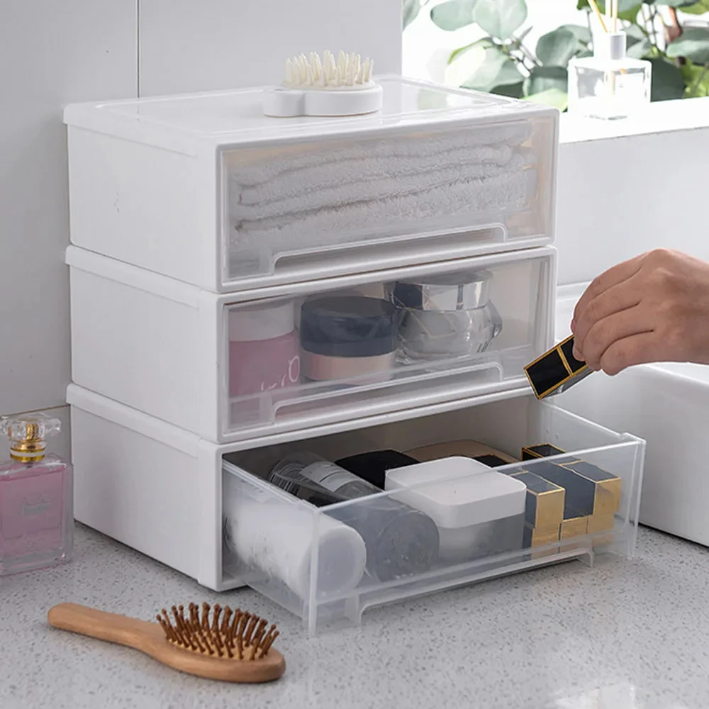 Organisateur de Tiroir de Bureau Empilable & Design 6 Solution gain de place pour bureau avec organisateur de tiroir vertical.