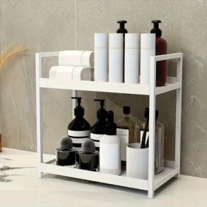 Organisateur de Tiroir & Comptoir 2 Niveaux Salle de Bain
