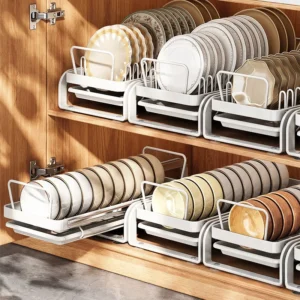 Organisateur de Tiroir Coulissant Inox & Couverts