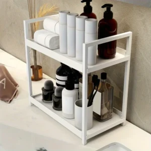 Organisateur de Tiroir & Comptoir 2 Niveaux Salle de Bain