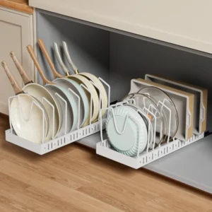 MEILLEUR ORGANISATEUR SOUS ÉVIER : RANGEMENT DE TIROIR EXTENSIBLE ET ZEN 21 Support Casseroles Coulissant | Meilleur Organisateur Tiroir Extensible Cuisine