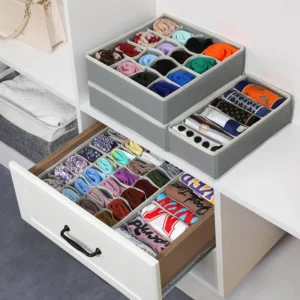 Rangement Tiroir Chambre | Organisateur Pliable Sous-Vêtements