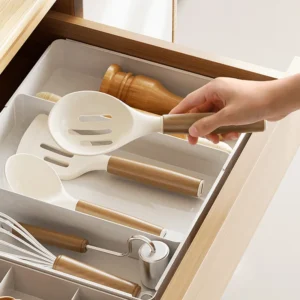 Organiseur Tiroir Cuisine Extensible | Rangement Couverts Réglable