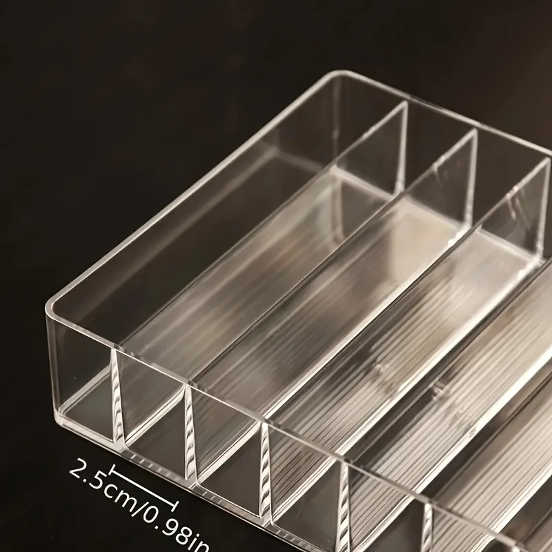 Rangement Tiroir Salle de Bain | Organisateur Maquillage 7 Compartiments 7 Rangement tiroir salle de bain compact pour pinceaux et accessoires de beauté.