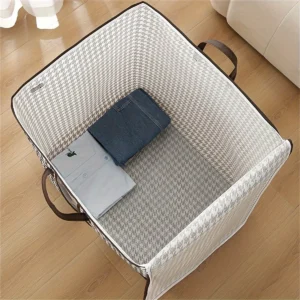 Rangement Tiroir Chambre Vêtement | Sac Pied-de-Poule Chic